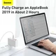 Кабель Baseus Cafule Metal USB-C to USB-C 100W 1m White (CATJK-C02) [82102] - изображение 7