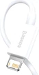 Кабель Baseus Superior Series Fast Charging Lightning 2.4A 1m White (CALYS-A02) [86017] - изображение 3