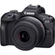 Беззеркальный фотоаппарат Canon EOS R100 Kit RF-S 18-45mm + RF-S 55-210mm IS STM (6052C036) [88959] - изображение 4