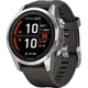 Смарт-часы Garmin Fenix 7S Pro Solar Edition 42 mm Silver with Graphite Band (010-02776-00) [90552] - изображение 1