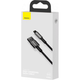 Кабель Baseus Tungsten Gold USB to Lightning 1m Black (CALWJ-01) [92814] - изображение 9