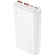 Внешний аккумулятор Hoco J101A Astute 20000mAh 22.5W White [101323] - изображение 1