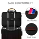 Сумка для ноутбука WIWU Pioneer Shoulder Handbag for MacBook 13.3/14" (Black) [81042] - изображение 4