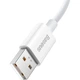 Кабель Baseus Superior Series SUPERVOOC USB-A to USB-C 65W 1m White (CAYS000902) [106118] - изображение 3