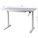 Компьютерный игровой стол Barsky StandUp White Glass (BST-12new) [111787] - изображение 12