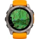 Смарт-часы Garmin Fenix 8 AMOLED Sapphire 51mm Titanium with Spark Orange/Graphite Silicone Band (010-02905-10) [115048] - изображение 8