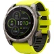 Смарт-часы Garmin Fenix 8 Solar Sapphire 51mm Titanium with Amp Yellow/Graphite Silicone Band (010-02907-20) [116854] - изображение 1