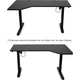 Компьютерный игровой стол Barsky StandUp Corner 1450x850 Black (BSTc-01) [111780] - изображение 2