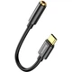 Переходник Baseus L54 Male USB-C to 3.5mm Black (CATL54-01) [112766] - изображение 2