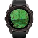 Смарт-годинник Garmin Fenix 8 Solar Sapphire 51mm Carbon Gray DLC Titanium with Black/Pebble Gray Silicone Band (010-02907-10/11/70) [115087] - зображення 8