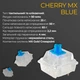 Клавіатура Ducky One 3 TKL Cherry MX Blue RGB White UA (DKON2187ST-CUAPXPWWWSC1) [128815] - зображення 9
