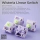 Клавиатура Epomaker Shadow-X Wisteria Linear Switch White (SHX-W-WL) [125688] - изображение 5
