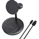 Беспроводное зарядное устройство Choetech T585-F 3 в 1 Magnetic Wireless Charging Black [123385] - изображение 2