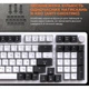 Клавиатура GamePro MK170W Red Switch White [121469] - изображение 14