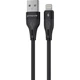 Кабель Proove Soft Silicone USB-A to Lightning 1m Black (CCSO20001101) [133328] - изображение 1