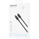 Кабель Proove Dense Metal USB-С to Lightning 27W 1m Black(CCDM27002101) [130316] - изображение 5