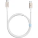 Кабель Proove Dense Metal USB-С to USB-С 60W 1m White (CCDM60002202) [133320] - изображение 2
