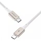 Кабель Proove Dense Metal USB-С to USB-С 60W 1m White (CCDM60002202) [133320] - изображение 3