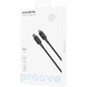 Кабель Proove Flex Metal USB-C to Lightning 27W 1m Black (CCFM27002101) [130341] - изображение 2