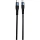 Кабель Proove Light Silicone USB-C to USB-C 60W 1m Black (CCLC60001101) [133318] - изображение 1