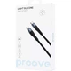 Кабель Proove Light Silicone USB-C to USB-C 60W 1m Black (CCLC60001101) [133318] - изображение 3