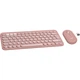 Комплект (клавиатура + мышь) Logitech Pebble 2 Combo Rose (920-012241) UA [141508] - изображение 2