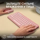 Комплект (клавиатура + мышь) Logitech Pebble 2 Combo Rose (920-012241) UA [141508] - изображение 13