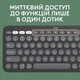 Комплект (клавиатура + мышь) Logitech Pebble 2 Combo Graphite (920-012239) UA [141507] - изображение 10