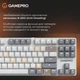 Клавиатура GamePro Genesis Metallic Outemu Red Swithes USB White (MK110W) [152667] - изображение 13