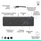 Комплект (клавиатура + мышь) Logitech Signature Slim MK620 Combo for Business Graphite (920-013349) [145997] - изображение 10