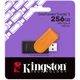 USB флеш-накопичувач Kingston DataTraveler Exodia S 256GB USB-A 3.2 Black/Orange (DTXS/256GB) [139609] - зображення 4