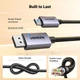 Кабель Ugreen DP125 DisplayPort to HDMI 2.0 4K 2m Black (35842) [140564] - изображение 5