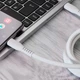 Кабель Proove Eternal Type-C to Type-C 60W 2m White (CCET60002222) [131031] - изображение 2