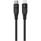 Кабель Proove Soft Silicone Type-C to Lightning 27W 1m Black (CCSO27002101) [130629] - изображение 1