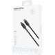 Кабель Proove Dense Metal Type-C to Type-C 60W 1m Black (CCDM60002201) [130319] - изображение 5