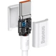 Кабель Baseus Superior Series Fast Charging USB-С to USB-С 100W 2m White (CATYS-C02) [151856] - изображение 4