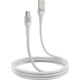 Кабель Double Way Weft USB-A to Micro-USB 1m White (CCDW20001302) [133326] - изображение 3