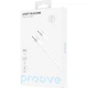 Кабель Proove Light Silicone USB-C to USB-C 60W 1m White (CCLC60001102) [133319] - изображение 3