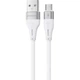 Кабель Proove Soft Silicone USB-A to Micro-USB 2.4A 1m White (CCSO20001302) [130626] - изображение 1