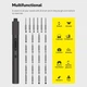 Набор инструментов HOTO Precision Screwdriver Kit Pro (QWLSD012) [105663] - изображение 3