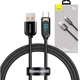 Кабель Baseus Display Fast Charging USB-A to Type-C 66W 1m Black (CASX020001) [113817] - изображение 7