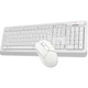 Комплект (клавіатура + миша) A4Tech Fstyler FG1012 White [114628] - зображення 9