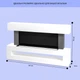 Камін електричний KLARSTEIN Studio Light & Fire 3 Smart (10038383) - зображення 6