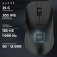 Мишка Ajazz AJ159P MC Wireless/Bluetooth/USB Charging Dock Black (AJ159P-MC-B) - зображення 6