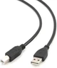 Кабель до принтера Cablexpert USB 2.0 Type-A - Type-B 1 м Black (CCP-USB2-AMBM-1M) - зображення 2
