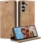 Чехол книжка с магнитом Samsung Galaxy S25 FE S731 CaseMe Brown (43490-30) - изображение 1