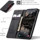Чехол книжка с магнитом Samsung Galaxy S25 FE S731 CaseMe Black (43490-2B) - изображение 3