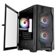 Корпус 1stPlayer D4-M-BK-2F1P-1F1 Black - изображение 2