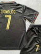 Футбольная форма Роналдо Ronaldo сборная Португалии 26 (140 - 150 см) чорная - изображение 3