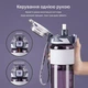 Спортивная бутылка TKK 1000 мл (1 л) - Фиолетовая Tritan BPA-free, ударопрочная эко-бутылка с антискользящим держателем - изображение 8
